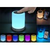 Bluetooth speaker with built-in LED touch-lamp