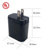 30W USB C Dual port wall charger