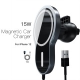  15 watts Magnetic Car Mount Wireless Car Charger﻿ for iPhone 12